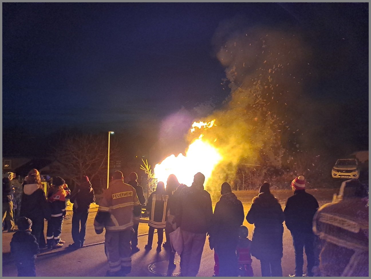 Tannenbaumverbrennen am 17.01.2026