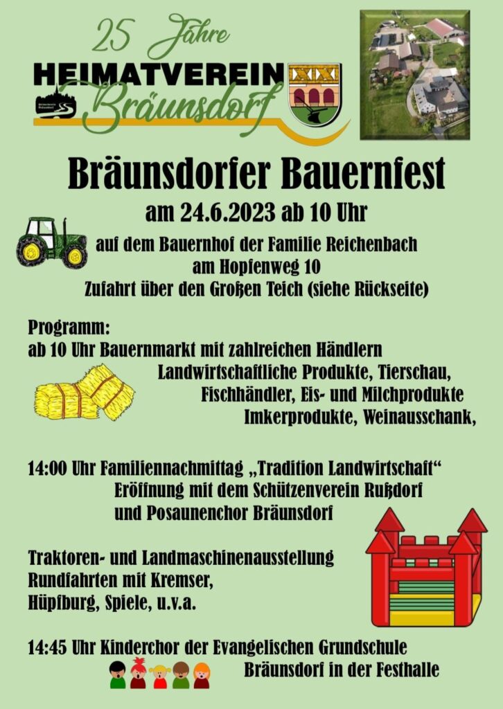 Bauernfest – 25 Jahre Heimatverein am 24.06.2023 – Foto 1
