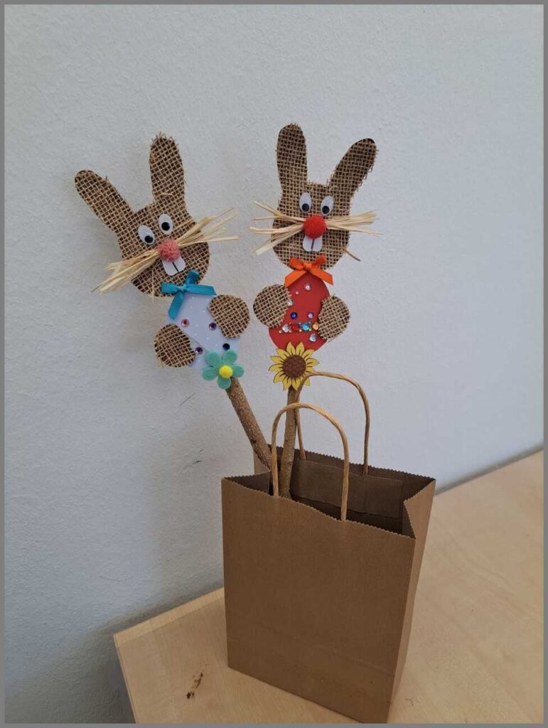 Frühlingsbasteln am 04.04.2025 – Foto 5
