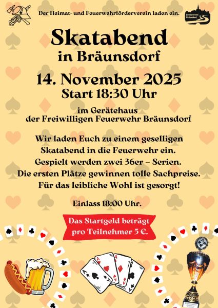 Skatabend am 14.11.2025
